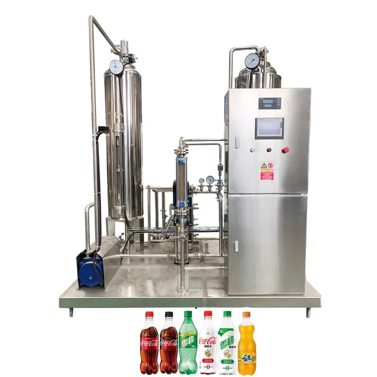 Máquina mezcladora de bebidas, mezclador de carbonización, fabricante de bebidas para refrescos y agua suave