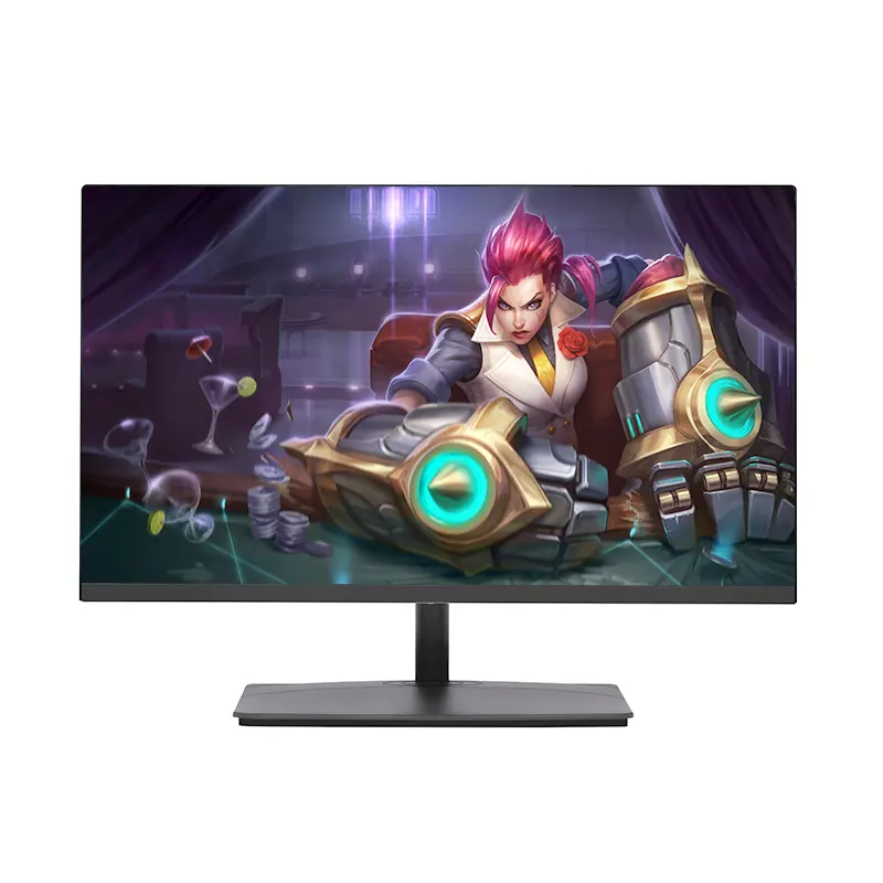 ราคาถูก2021ใหม่ขนาด23.8 FHD 1920*1080คอมพิวเตอร์จอแสดงผลหน้าจอ Led Pc