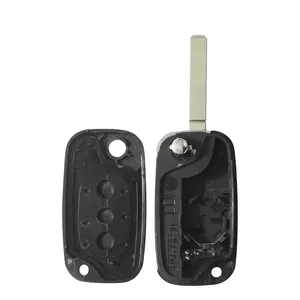 ルノークリオ用2/3ボタンフリップリモートキーシェル - Product Image 4