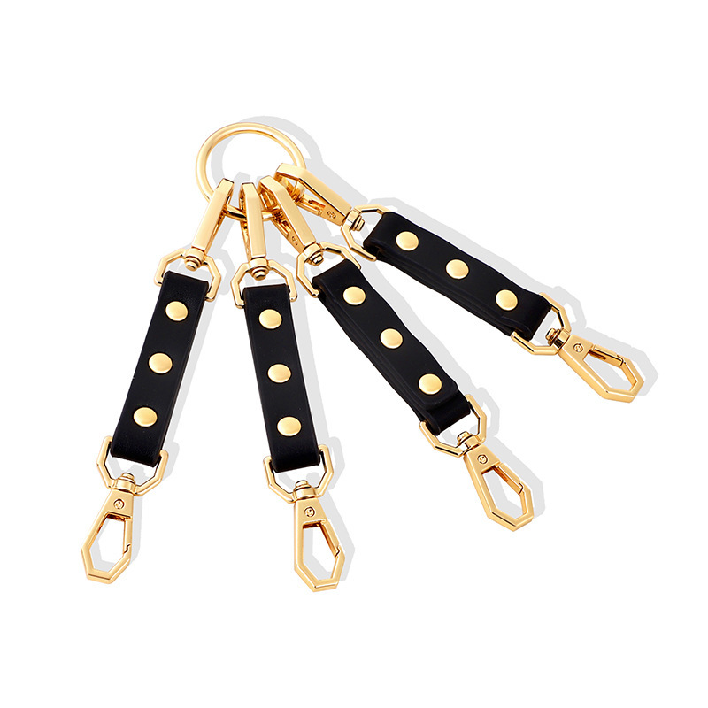 Leather hooks