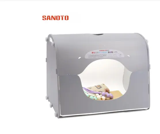 กล่องถ่ายรูปขนาดเล็กแบบพกพา,เครื่องประดับแฟชั่นK40 K50 K60 LED SANOTOซอฟต์บ็อกซ์สำหรับสตูดิโอถ่ายภาพกล่องไฟถ่ายภาพ