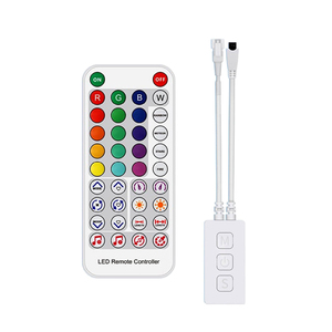 16.4ft 5m Dc 12v RGBICドリームカラー屋外防水IP65ブルートゥーススマートWifiTVサウンドエフェクトLEDストリップライト - Product Image 3