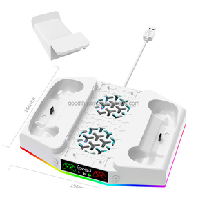 อุปกรณ์เสริมเกมตัวควบคุมเกมคู่ฐานชาร์จหูฟังตะขอเกม RGB ขาตั้งพัดลมระบายความร้อนสําหรับ xbox ซีรีส์ - Product Image 2