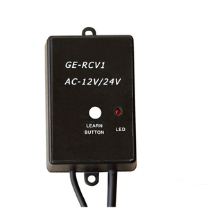 12-24v DC 1 canale codice fisso e codice di rotolamento porta del garage cancello telecomando universale ricevitore 433 - Product Image 1