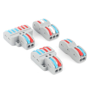 电气紧凑型电线连接器分离器连接器2/3/4/5/8针推入式端子块 - Product Image 3