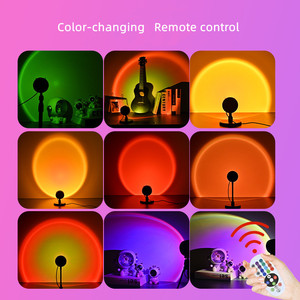 サンセットライトRGBリモートコントロールサンセット雰囲気ライトプロジェクションライト - Product Image 4