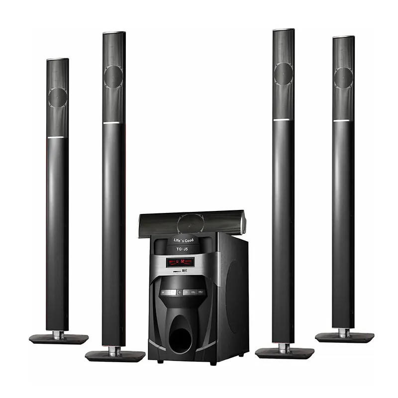 Sistema home theater per altoparlanti multimediali a 5.1 canali con buona TG-J5 di HOT life