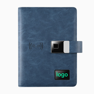 Cuaderno inteligente Digital con pantalla LCD MP4 de 4,3 pulgadas, Powerbank inalámbrico, negocios, bloqueo de huella dactilar, Bloc de notas diario - Product Image 6