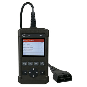 2024 Creader 5001 Obd2 Eobd herramienta de diagnóstico automático Obd 2 Obdii lector de código escáner CR5001 con varios idiomas - Product Image 4
