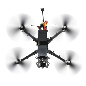 7 inç FPV Drone kiti karbon Fiber çerçeve Drone F4 V3 uçuş kontrol 50A ESC 1500KV Motor 1300mW 5.8G 40CH VTX ELRS 3300mah pil - Product Image 5