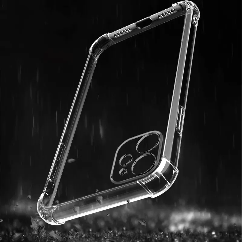 Transparante Smart Custom Hoge Clear Back Cover Mobiele Mobiele Telefoons Case Voor Iphone Se 6 7 8 X Xs Xr 11 Pro Max 12 Min