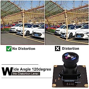 Full HD High Speed Global Shutter Webcam 1920x1200P 90fps USB <strong>Camera</strong> Module Color Image AR0234 with No Distortion Lens - Product Image 5