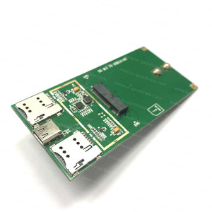 บอร์ดอะแดปเตอร์ M.2 NGFF B Key เป็นการ์ดแปลงอะแดปเตอร์ Mini PCI-E พร้อมช่องใส่ซิมการ์ด - Product Image 6
