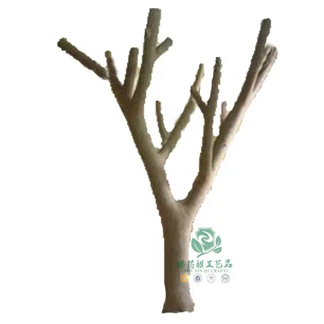 Zhen xin qi artesanato Alta qualidade marrom tronco da árvore artificial sem folhas árvore seca para decoração do festival
