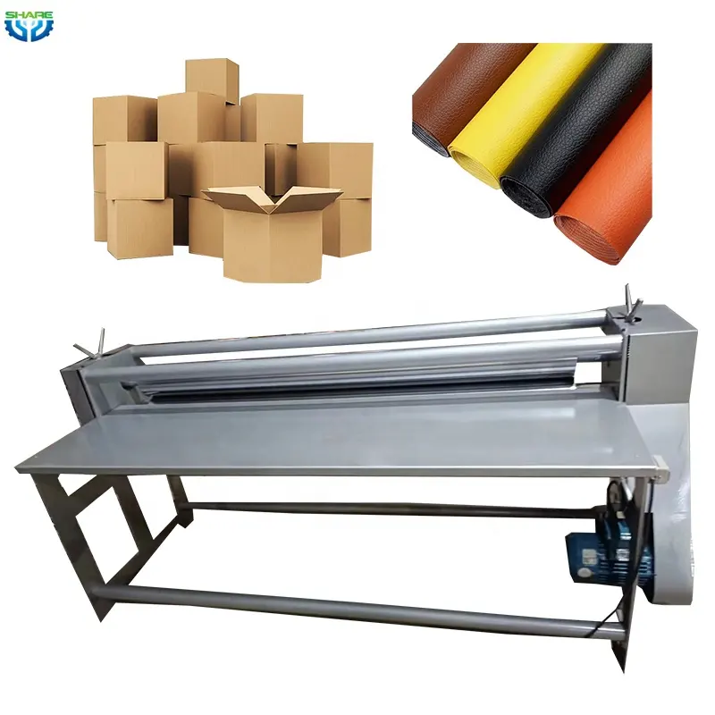 Cold Leather Glue Applicator Semi-Automatic Desktop Manual Glue Coating Machine Hot Melt Glue Applicator Machine