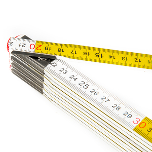 2m 10 kıvrımlar çok fonksiyonlu marangoz ağaç İşleme katlanabilir cetvel ahşap cetvel katlanır cetvel - Product Image 4