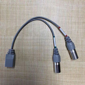Kaliteli 8 inç çift xlr 3pin erkek tak rj45 adaptör jak kablosu - Product Image 6