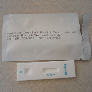 Evde fabrika fiyatı Typhoid (lGG/lGM) Test hızlı test bir adım tifo antijen test kiti - Product Image 4