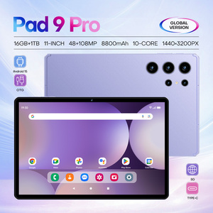 Professional New 9 Pro 11\&quot; <strong>Android</strong> Tablet PC <strong>Dual</strong> SIM Deca <strong>Core</strong> MTK Processor 8800mAh Battery Front Camera 16GB RAM 1TB ROM - Product Image 4