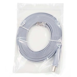 ラップトップコンピューターFT232RLチップ用の1.8mFTDIRS232シリアルUSBタイプC-RJ45コンソールケーブル - Product Image 2