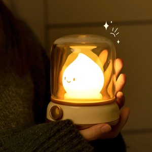 Wholesale Ghost Campfire Night Light Realistic Flame Timer Rechargeable Cute Flame Cozy Table <strong>Lamp</strong> for Kids Gift