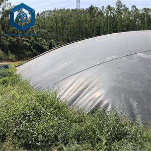 <strong>1000</strong> Micron Geomembrane <strong>HDPE</strong> 1mm Polyethylene Membrane for Biogas Digester in Philippines - Product Image 1