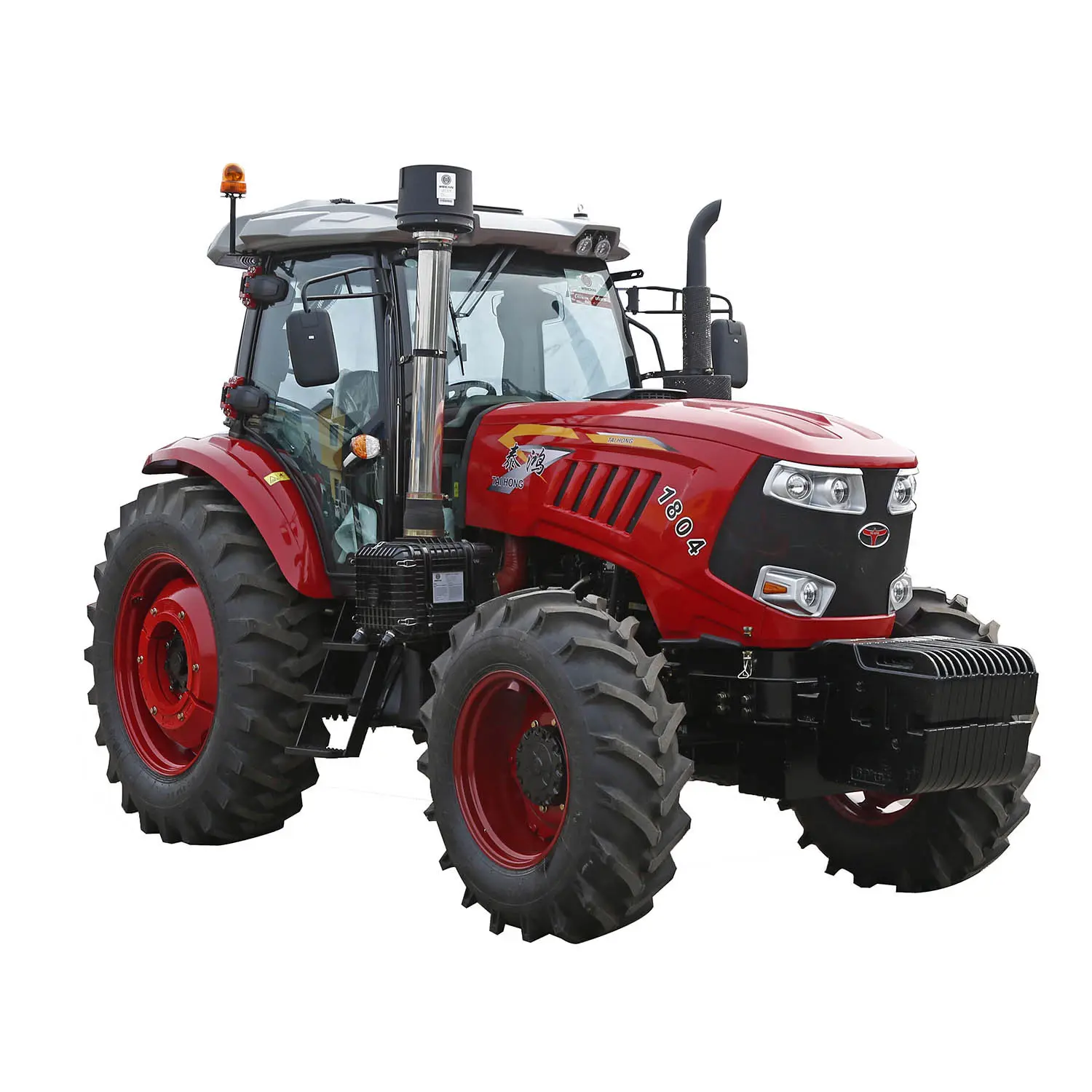 TH-1504 trattore agricolo 150HP 4WD con cambio strisciante e certificato CE