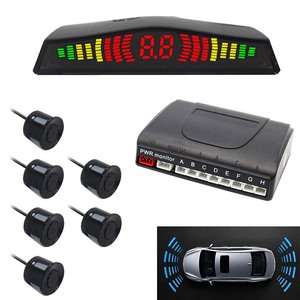 PZ Hot Selling Car Universal Upgraded Advanced Version Rear Parking <strong>Sensor</strong> Kit with LED Indicator Light 4pcs Ultrasonic <strong>Sensor</strong> 1 - Product Image 2