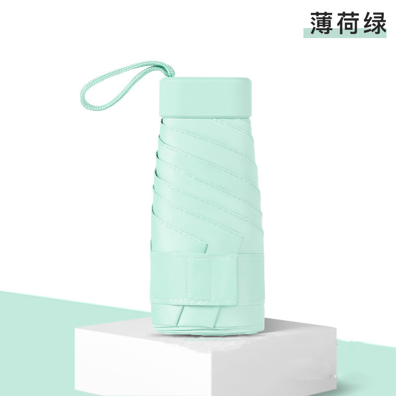 Sac fourre-tout plat Five de couleur unie - Vert clair