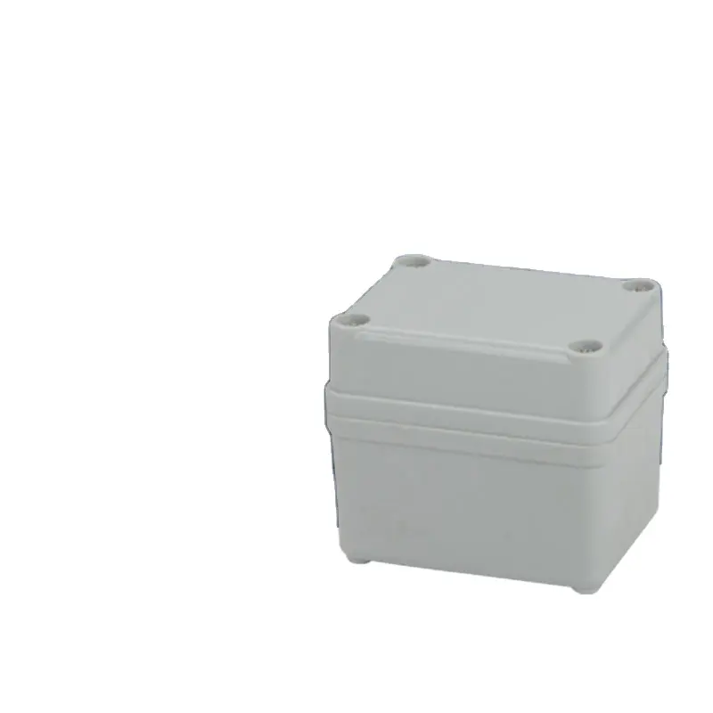 Пластиковые маленькие водонепроницаемые распределительные коробки Пылезащитная подземная Водонепроницаемая электрическая коробка