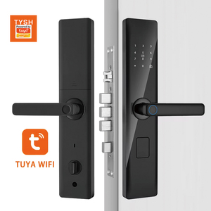 TYSH Home Security Smart Lock Wifi Tuya controllo App Digital Digital Touch Screen tastiera chiave chiave intelligente serratura porta intelligente