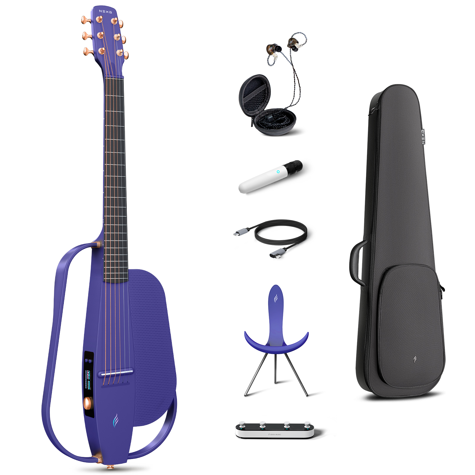 38 inches-purple