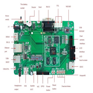 双核 Android 主板 lvds 输出，安卓开发板厂商智能控制板 - Product Image 2