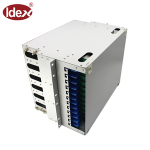 Marco de distribución de fibra 144 puertos Caja de terminales de fibra óptica Uso del centro de datos Panel de conexión de fibra óptica - Product Image 3