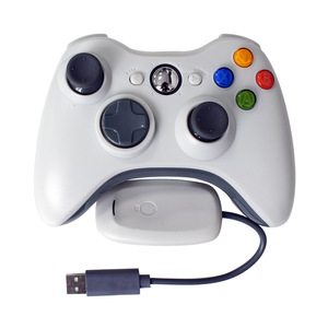 Xbox 360 2.4Gワイヤレスコントローラー用ジョイパッドゲームリモートゲームパッドジョイスティックPCレシーバー付き - Product Image 5