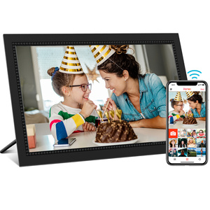 Nhà Máy OEM Frameo APP 15.6 Inch Wifi Ảnh Kỹ Thuật Số Khung Hình Điện Tử Với Màn Hình Cảm Ứng Chia Sẻ Hình Ảnh Video - Product Image 1