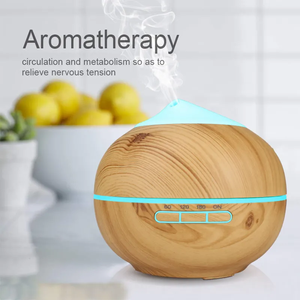 CE Approved Custom Logo Quiet Home Mist Sprayer Aroma Essential Oil Diffuser Air Humidifier Oil Scents with Night Light for SPA - Product Image 4