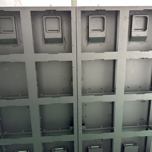 Armadio vuoto in ferro con struttura metallica in alluminio custodia per esterno pubblicità a LED per cartelloni con schermo Display segno modulo di accesso frontale - Product Image 5