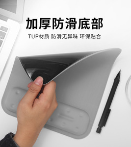 Mouse Pad bilek bandı fareler Mat kaymaz bilek Pad el dinlenme bellek köpük ergonomik Palm için Logitech Razer oyun fare - Product Image 2