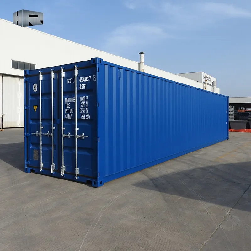 Kontainer pengiriman baru 40 kaki pabrikan kontainer profesional