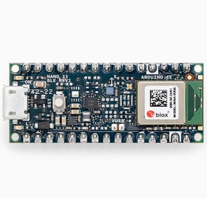 Arduino Nano 33 BLE Rev2 con intestazioni ABX00072 71 34 30 AI - Product Image 1