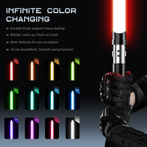 Barato <span class=keywords><strong>Star</strong></span> the <span class=keywords><strong>Wars</strong></span> sable de luz Heavy Dueling Movie Preciso, Darth Vader SE Saber Metal Hilt LED Light Laser Sword Kids Toy - Product Image 2