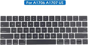 Reemplazo de teclas de teclado para MacBook Pro 13 "15" A1706 A1707 2016-2017 piezas de computadora de repuesto de diseño de EE. UU. - Product Image 2