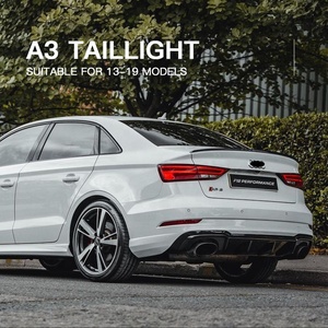 Upgrade Modified for Audi <strong>A3</strong> 2013-2019 Taillight LED Rear Lamp Turn Signal Light LED Taillamp Reversing Brake Light Assembly - Product Image 6