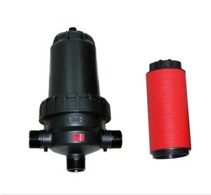 AGL DN50 2" T Type Manual <strong>Disc</strong> <strong>Filter</strong> 120 Mesh PP <strong>Plastic</strong> for Watering & Irrigation System for Sprinkler Connect