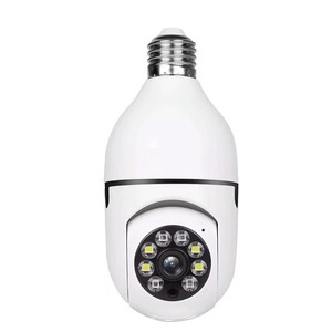 LED-Licht kamera lampe 1080P Überwachungs kamerasystem mit 2,4 GHz WiFi 360-Grad-Panorama-Wireless-Heim-IP-Kameras