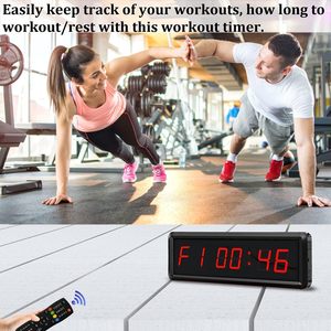Cronometro da corsa con pulsante Start Stop Timer Timer elettronico per Fitness orologio da gioco - Product Image 6