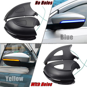 VW Golf MK6 GTI 6 R hattı için 2 parça Touran dinamik flaşör yan ayna göstergesi Volkswagen VI R20 LED sinyal lambası - Product Image 2