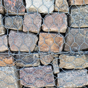 Vendita in fabbrica esagonale gabbione scatola maglia 2x1x1m filo di ferro cesto per la costruzione e la progettazione del paesaggio - Product Image 4