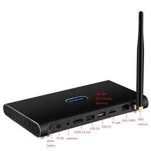 Оптовая продажа RK3399 Powered TV Box 2 ГБ/16 ГБ ОЗУ Android 10 Digital Signage Media Player WIFI Ethernet 4G SIM-карта поддержка USB Plug - Product Image 5